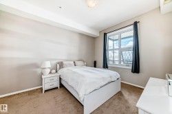 Window with dark privacy drapes - 