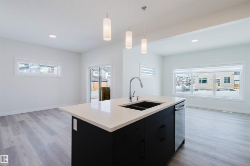 2831 191 Street, Edmonton, AB - Indoor Photo Showing Kitchen With Double Sink
