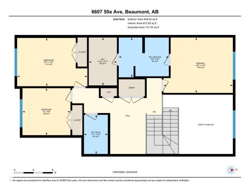 Floor plan - 6607 50A Avenue, Beaumont, AB - Other