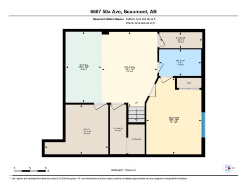 Floor plan - 6607 50A Avenue, Beaumont, AB - Other