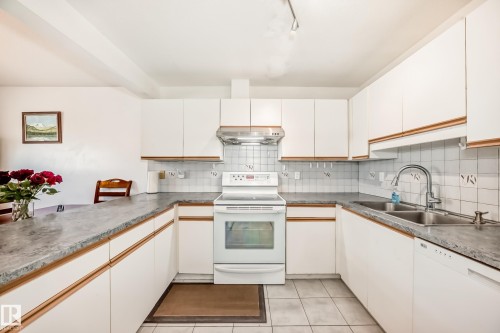 28 9520 174 Street, Edmonton, AB - Indoor Photo Showing Kitchen With Double Sink