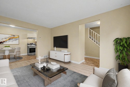 20D Callingwood Crest, Edmonton, AB - Indoor Photo Showing Living Room