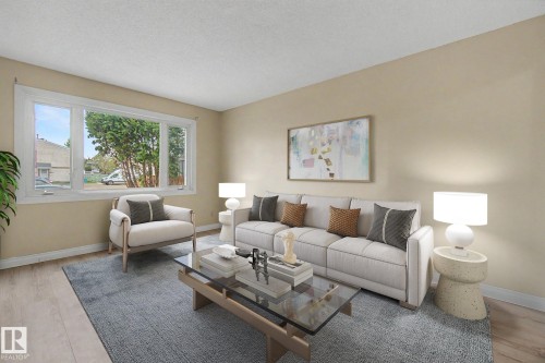 20D Callingwood Crest, Edmonton, AB - Indoor Photo Showing Living Room