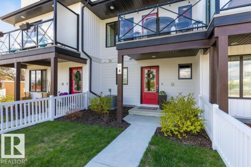 4 Jensen Gate, St. Albert, AB - Outdoor With Deck Patio Veranda