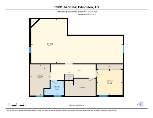 Floor plan - 13231 74 Street, Edmonton, AB - Other