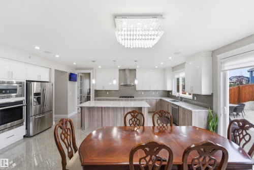 2029 89B Street, Edmonton, AB - Indoor Photo Showing Dining Room