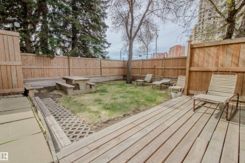 202 8340 Jasper Avenue, Edmonton, AB - Outdoor With Deck Patio Veranda