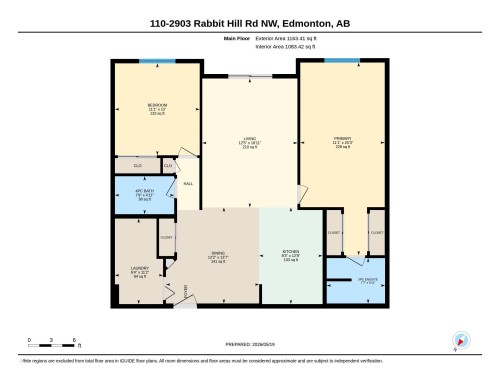 Floor plan - 110 2903 Rabbit Hill Road, Edmonton, AB - Other