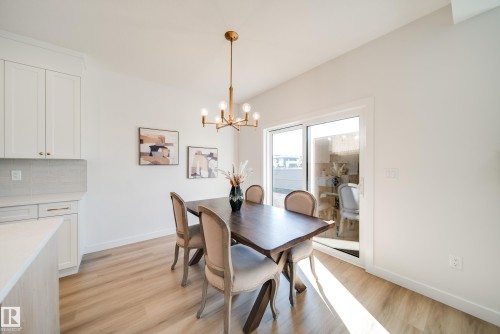 77 Chartres Close, St. Albert, AB - Indoor Photo Showing Dining Room