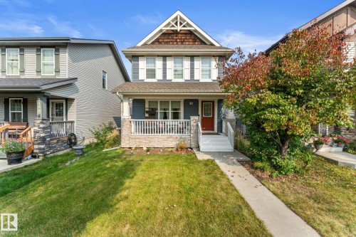 5152 4 Avenue, Edmonton, AB - Outdoor With Deck Patio Veranda With Facade