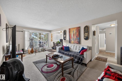 209 4503 51 Street, Leduc, AB - Indoor Photo Showing Living Room