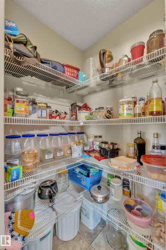 View of pantry - 6152 13 Avenue, Edmonton, AB - Indoor With Storage