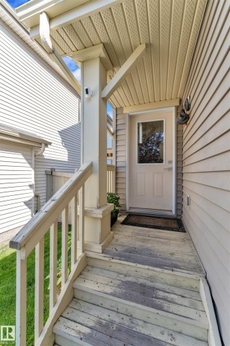Property entrance - 6152 13 Avenue, Edmonton, AB - Outdoor With Deck Patio Veranda With Exterior