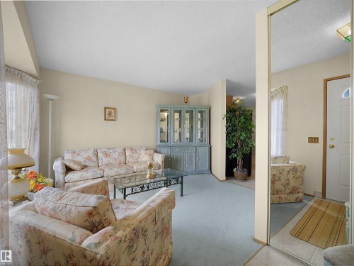 10711 24 Avenue, Edmonton, AB - Indoor Photo Showing Living Room