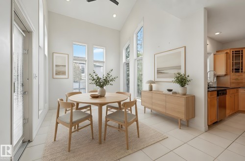 652 Henderson Street, Edmonton, AB - Indoor Photo Showing Dining Room
