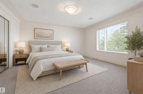 652 Henderson Street, Edmonton, AB - Indoor Photo Showing Bedroom