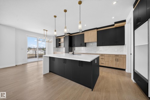 260 166 Avenue, Edmonton, AB - Indoor Photo Showing Kitchen With Upgraded Kitchen