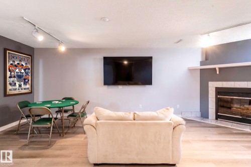 9331 52 Street, Edmonton, AB - Indoor With Fireplace