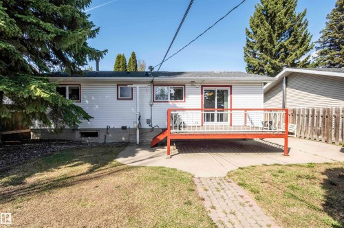 9331 52 Street, Edmonton, AB - Outdoor With Deck Patio Veranda With Exterior