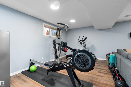 268 Sheppard Circle, Leduc, AB - Indoor Photo Showing Gym Room