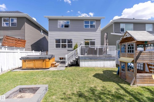 268 Sheppard Circle, Leduc, AB - Outdoor With Above Ground Pool With Exterior