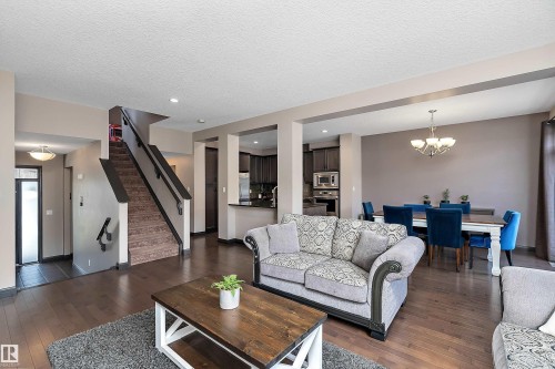 268 Sheppard Circle, Leduc, AB - Indoor Photo Showing Living Room