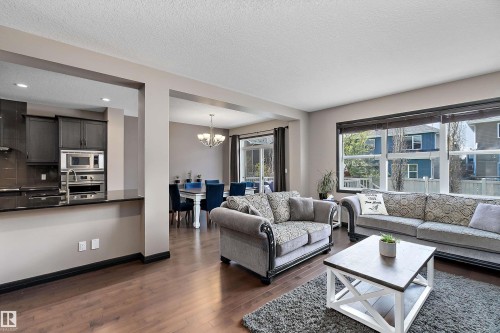 268 Sheppard Circle, Leduc, AB - Indoor Photo Showing Living Room