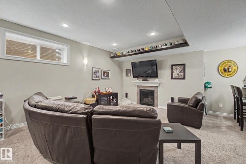 3433 West Landing Landing, Edmonton, AB - Indoor With Fireplace