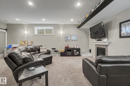 3433 West Landing Landing, Edmonton, AB - Indoor With Fireplace