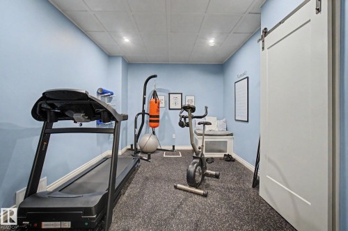 3433 West Landing Landing, Edmonton, AB - Indoor Photo Showing Gym Room