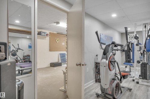 14 Ash Place, St. Albert, AB - Indoor Photo Showing Gym Room
