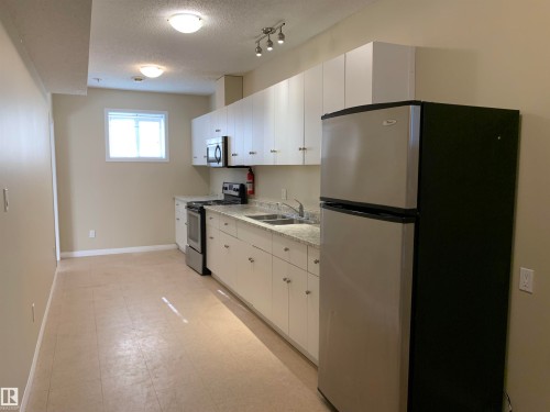11824 93 Street, Edmonton, AB - Indoor Photo Showing Kitchen With Double Sink