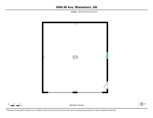 Floor plan - 5406 46 Avenue, Wetaskiwin, AB - Other