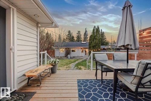 6310 109A Street, Edmonton, AB - Outdoor With Deck Patio Veranda With Exterior