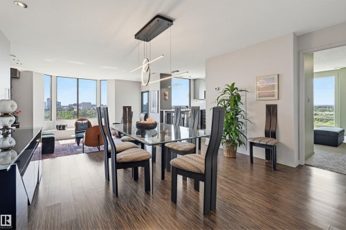1704 11503 100 Avenue, Edmonton, AB - Indoor Photo Showing Dining Room