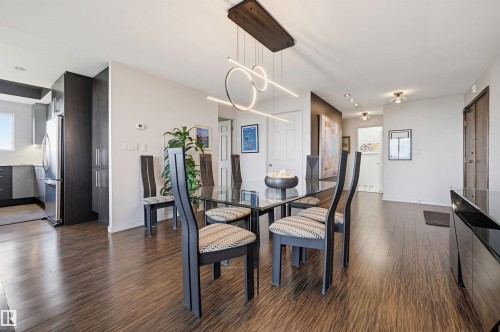 1704 11503 100 Avenue, Edmonton, AB - Indoor Photo Showing Dining Room
