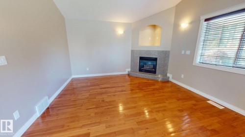 16408 49 Street Nw, Edmonton, AB - Indoor With Fireplace
