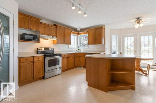 1346 118A Street, Edmonton, AB - Indoor Photo Showing Kitchen With Double Sink