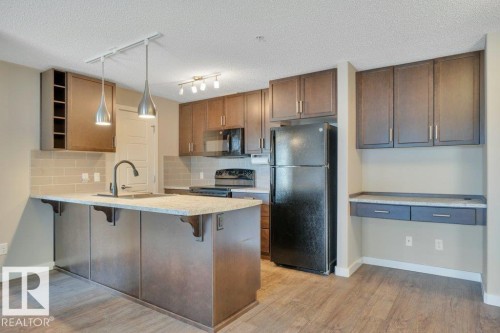 206 5510 Schonsee Drive, Edmonton, AB - Indoor Photo Showing Kitchen