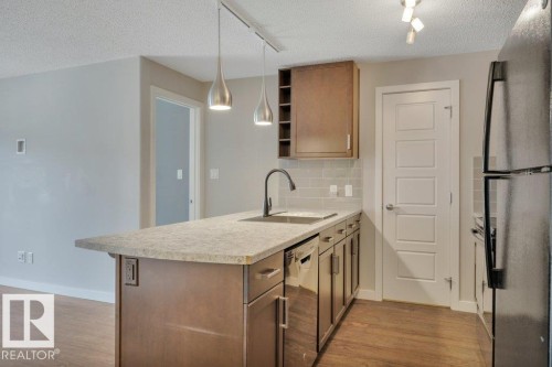 206 5510 Schonsee Drive, Edmonton, AB - Indoor Photo Showing Kitchen