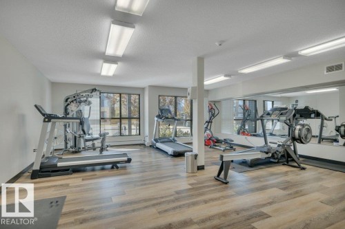 206 5510 Schonsee Drive, Edmonton, AB - Indoor Photo Showing Gym Room