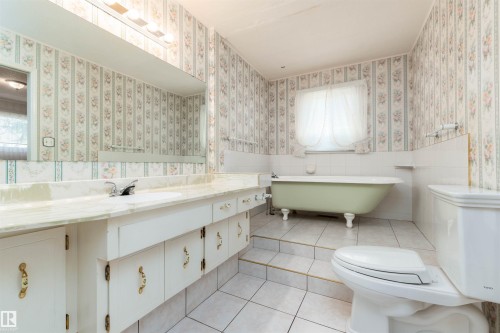 13319 30 Street Nw, Edmonton, AB - Indoor Photo Showing Bathroom