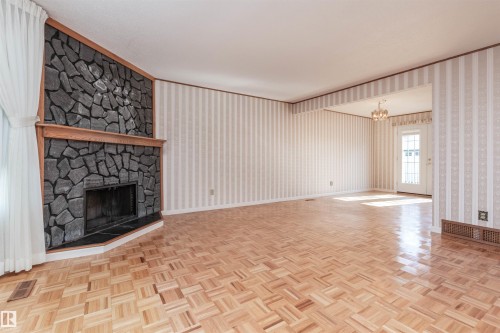 13319 30 Street Nw, Edmonton, AB - Indoor With Fireplace