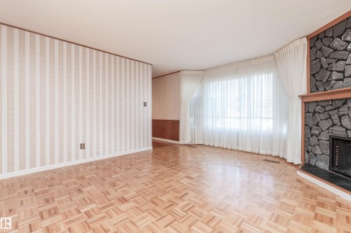 13319 30 Street Nw, Edmonton, AB - Indoor With Fireplace