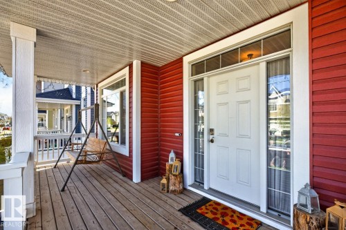 418 Simmonds Way, Leduc, AB - Outdoor With Deck Patio Veranda With Exterior