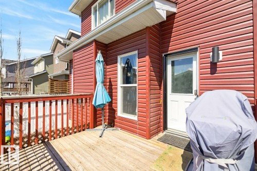 418 Simmonds Way, Leduc, AB - Outdoor With Deck Patio Veranda