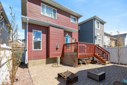 418 Simmonds Way, Leduc, AB - Outdoor With Deck Patio Veranda With Exterior