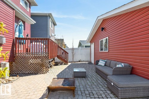 418 Simmonds Way, Leduc, AB - Outdoor With Deck Patio Veranda With Exterior