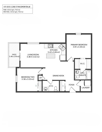 419 10535 122 Street, Edmonton, AB - Other