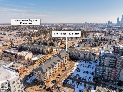419 10535 122 Street, Edmonton, AB - Outdoor With View